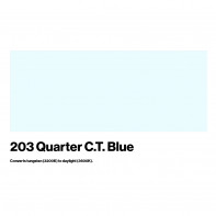 LEE Filters # 203 Quarter C.T. Blue Roll