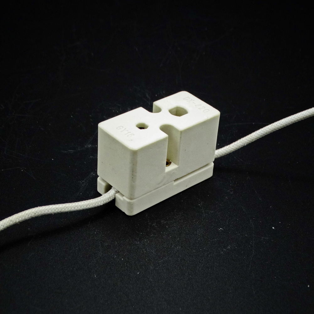 GY16 parts1 ламподержатель керамический патрон для лампы прожекторный